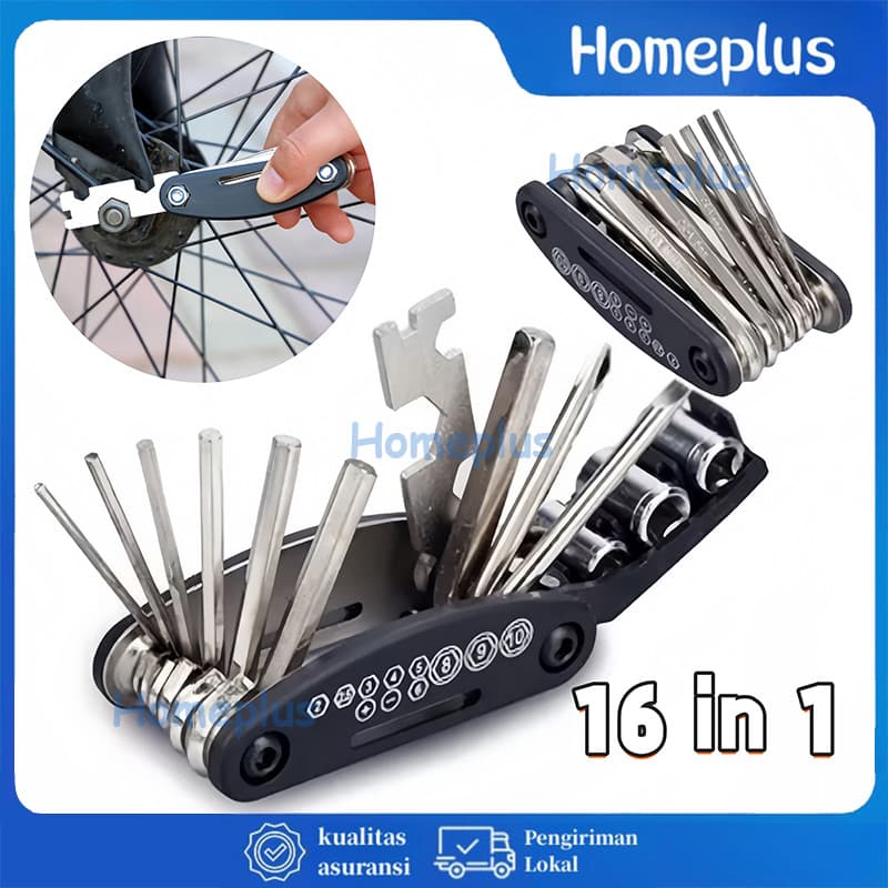 Kunci L Sepeda Tool Kit UNITED 15 in 1