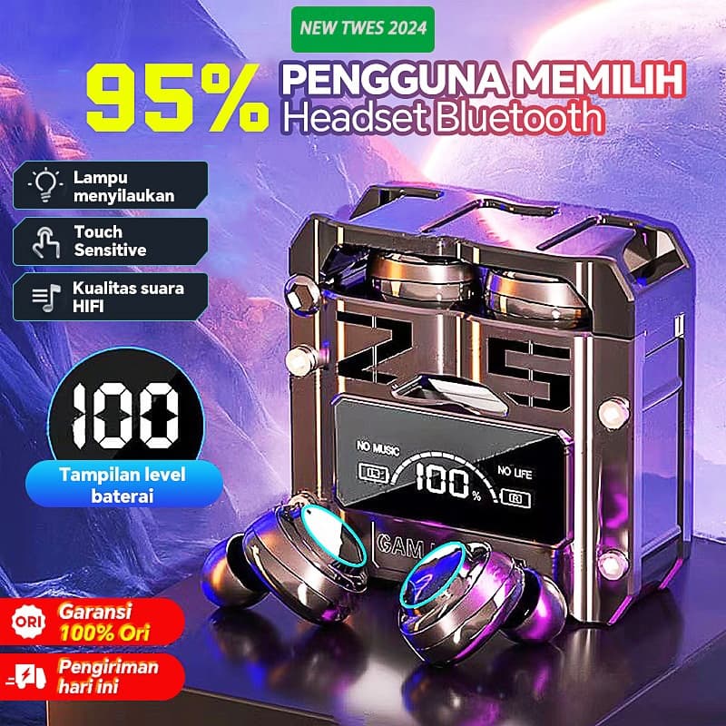 COD i13 Pro TWS Headset Bluetooth Bass 9D HiFi Stereo Sound Earphone Wireless Waterproof Headphone Henset Bloetooth with Microphone Sport