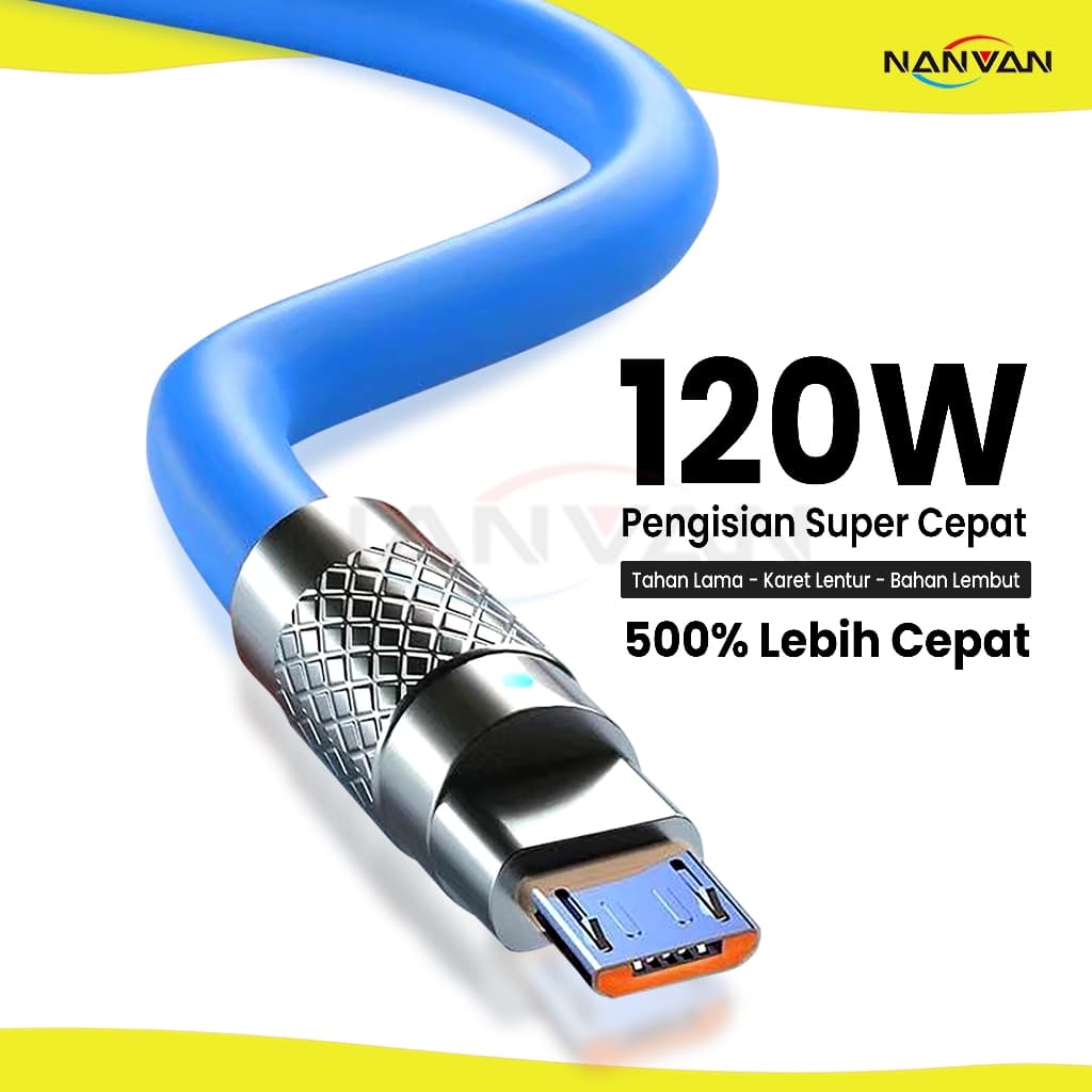 AMINO Kabel Data 4A Micro USB / 4A TYPE C Fast charging Cable QC 3.0 Quick Charge Ori For xiaomi redmi oppo vivo huawei