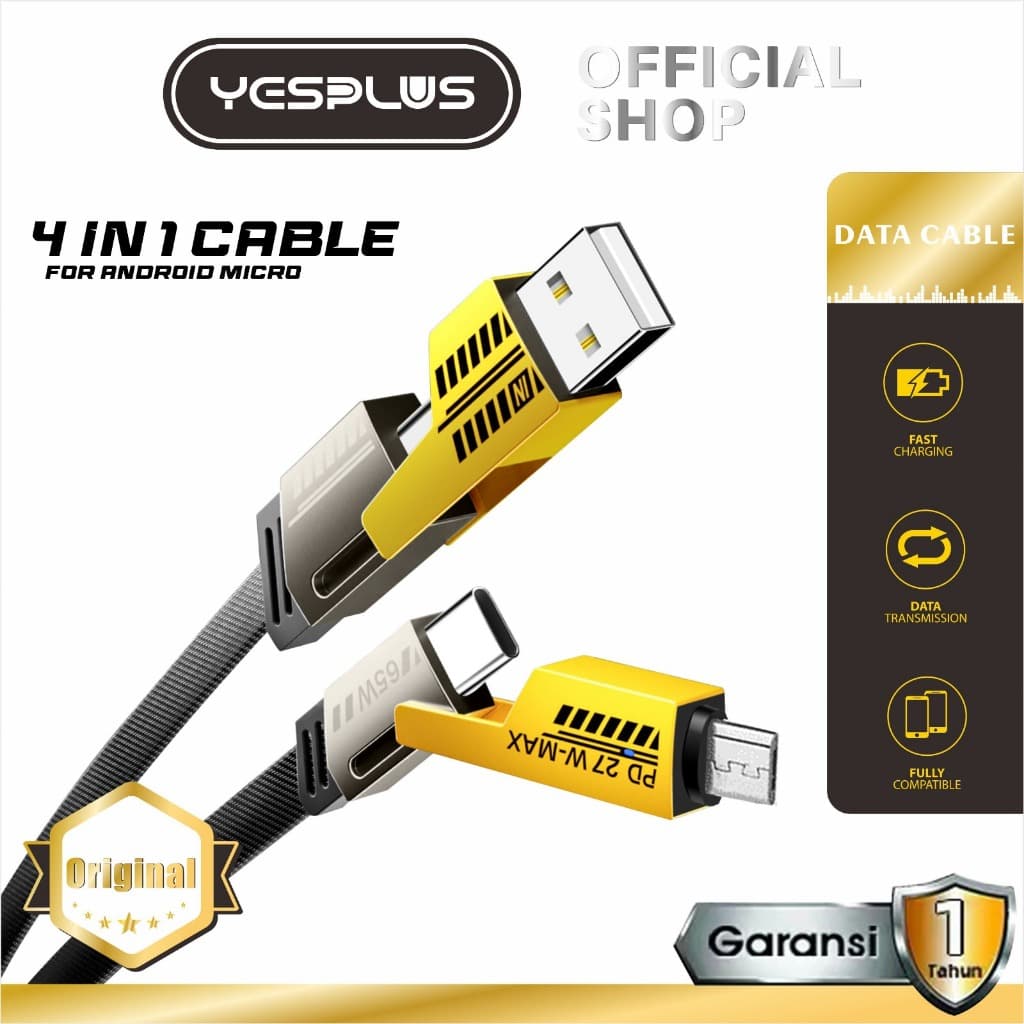 Kabel Data OTF Macaron Micro USB  2.4A High Quality