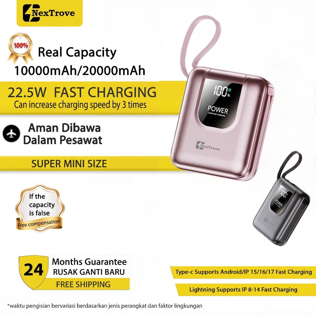 ROBOT RT180S Powerbank 10000 Mah Dual Port