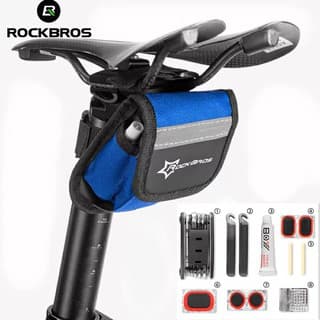 Rockbros GJ9808 Kunci Set repair Tools kit lengkap tambal ban 16 in 1 Multifungsi