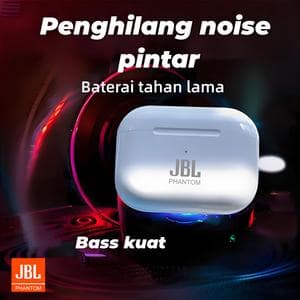 2026 PHANTOM K8 Earphone Nirkabel, Anti Air Dalam, Baterai Tahan Lama, TWS, Bass Kuat, Surround 3D, Peredam Suara Cerdas, Gaming, Panggilan, Musik, Olahraga, Earphone Bluetooth Nirkabel