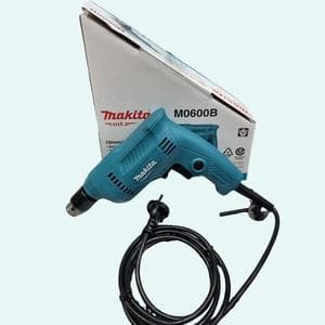 Mesin Bor Tangan Listrik Bor Besi Kayu 10mm Bor Tangan Makita M0600B
